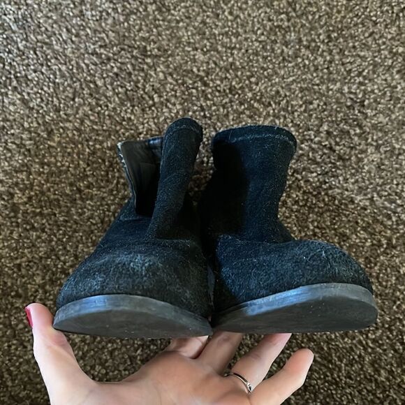 Urban Outfitters- Women’s Dindle Suede Maude Ankle Boots Black, Size 8 - Picture 11 of 12